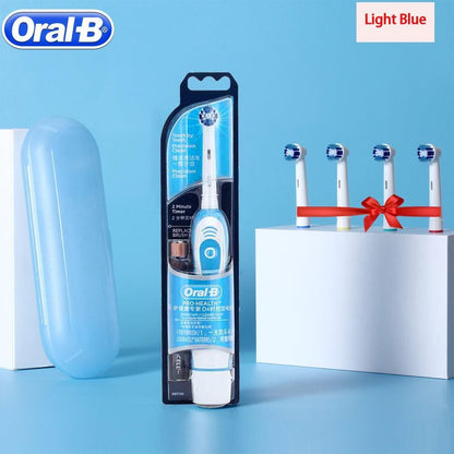 Oral-B sonic electric toothbrush with light blue housing and replaceable brush head on Tampa Home & Garden Store
