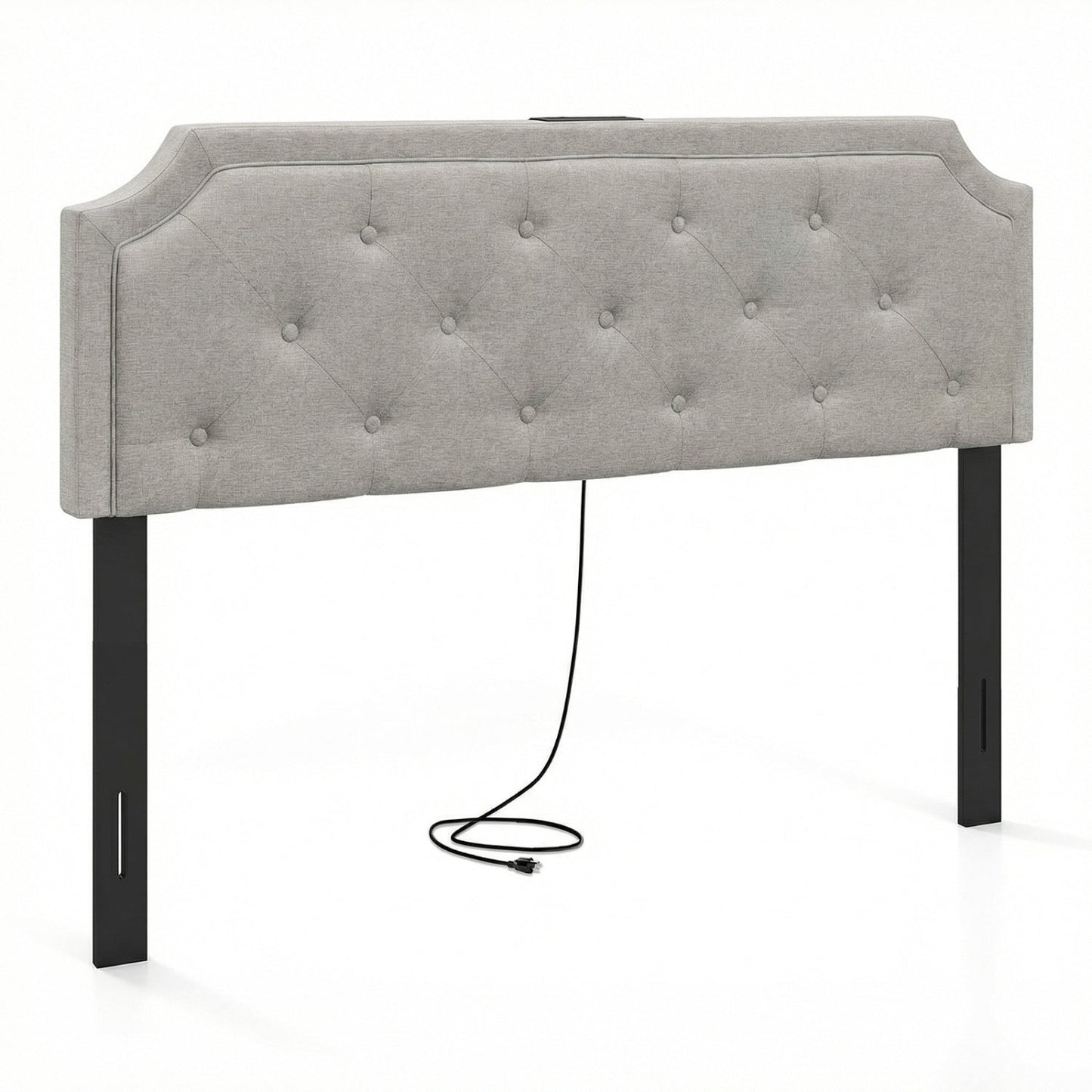 Headboard for Queen and Full Size Bed Tufted Upholstered Head Board