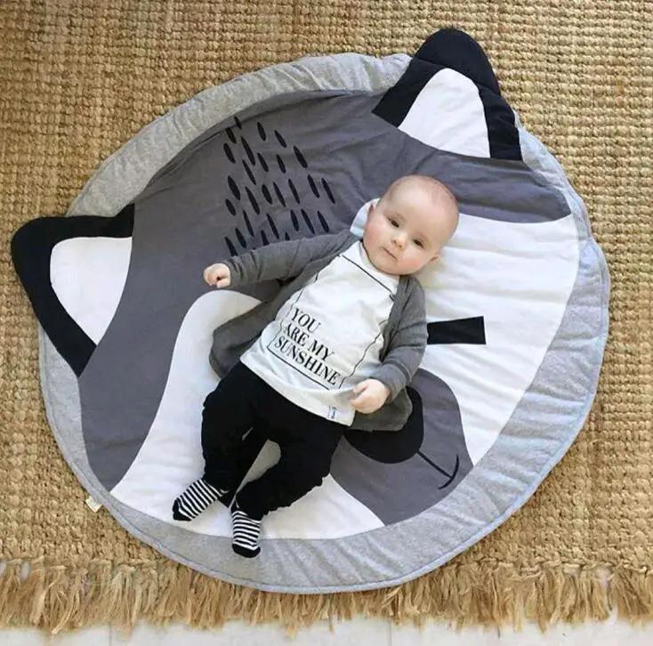 Cartoon Baby Play Mats for Kids Crawling Rug