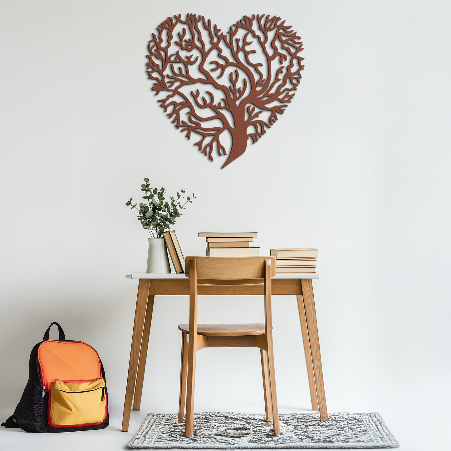 Heart Tree Metal Wall Art – Nature & Love-Inspired Decor - KAF211 - Tampa Home & Garden Store