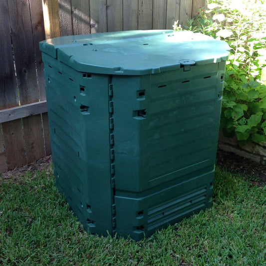 Heavy Duty Plastic 32-Cubic ft. Home Compost Bin Compooster - Tampa Home & Garden Store