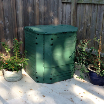 Heavy Duty Plastic 32-Cubic ft. Home Compost Bin Compooster - Tampa Home & Garden Store