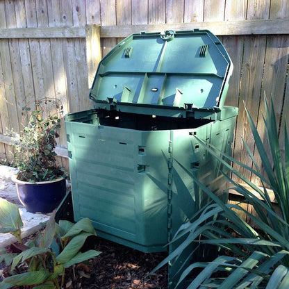 Heavy Duty Plastic 32-Cubic ft. Home Compost Bin Compooster - Tampa Home & Garden Store