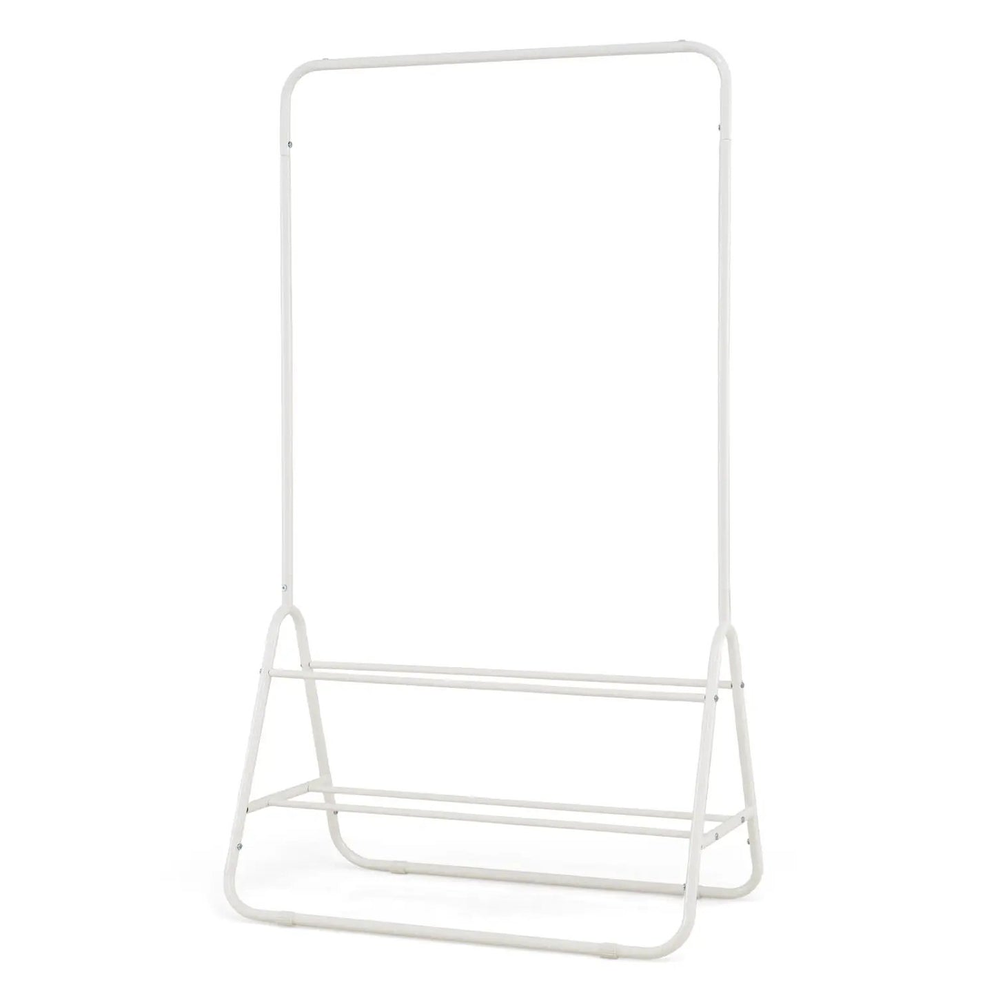 Durable Clothes Rack With Hanging Rod and Shelves