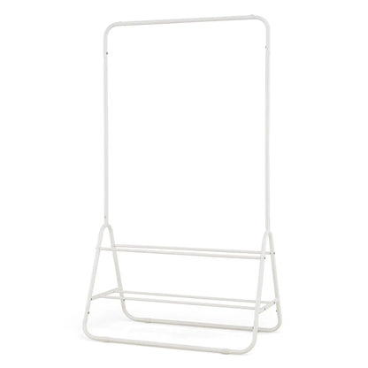 Durable Clothes Rack With Hanging Rod and Shelves