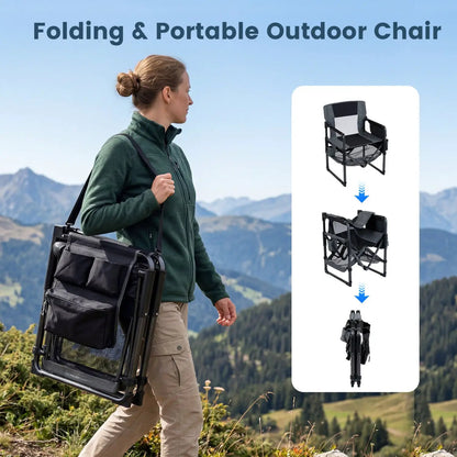 Heavy Duty Camping Chair with Bottle Opener