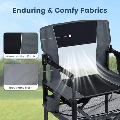 Camping Chair Heavy Duty With Cup Holder