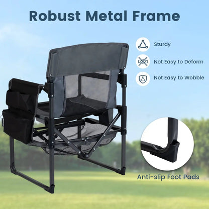 Camping Chair Heavy Duty With Cup Holder
