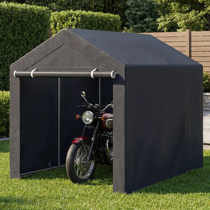 Portable Storage Shed With Roll Up Zipper Door