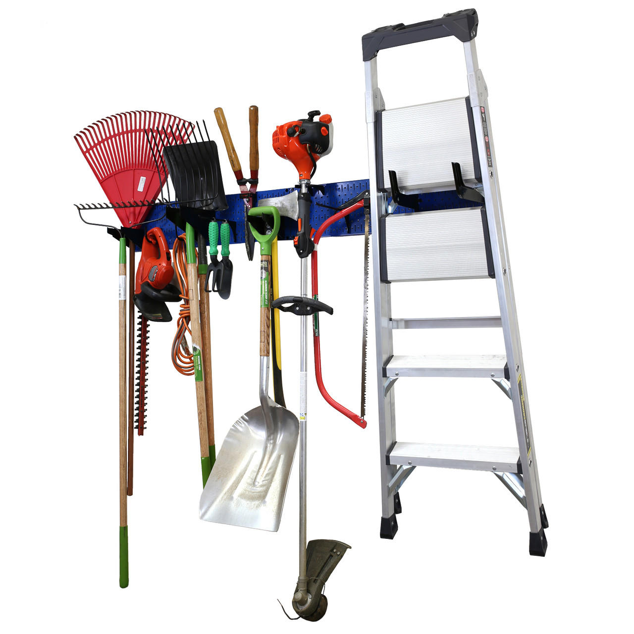 Garage Wall Tool Storage Rack and Accessories