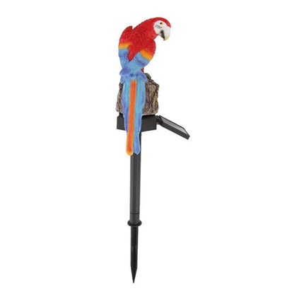 Parrot Shaped LED Garden Lamp Solar Outdoor Light