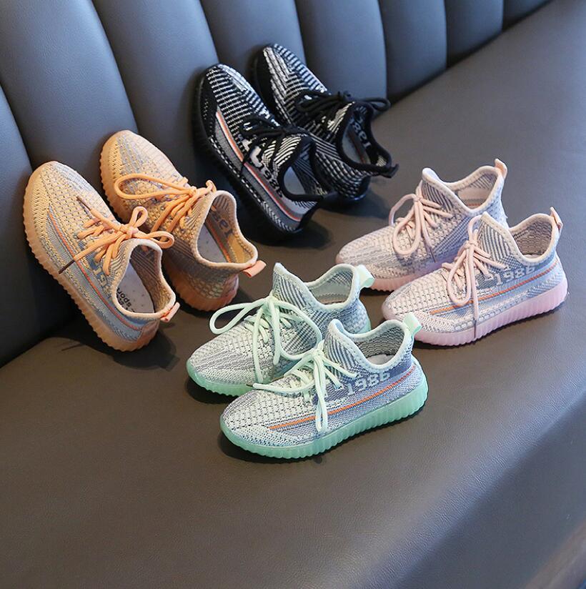 Stevvex kids knit sneakers in five colorways peach mint lavender black pink on Tampa Home & Garden Store