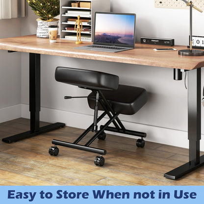 Height Adjustable Kneeling Chair Posture Correction Stool - Tampa Home & Garden Store
