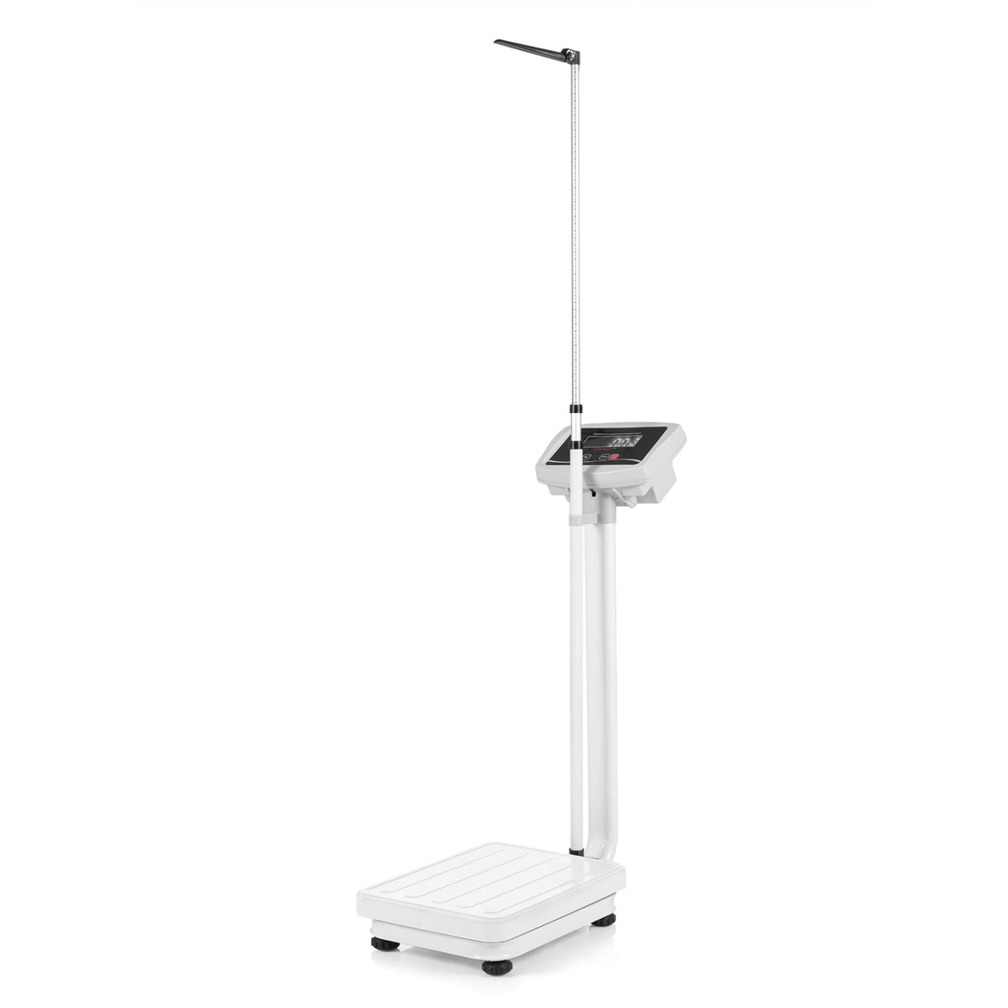 Digital height and weight scale by DirectDeals with LED display white, 400 lb capacity on Tampa Home & Garden Store