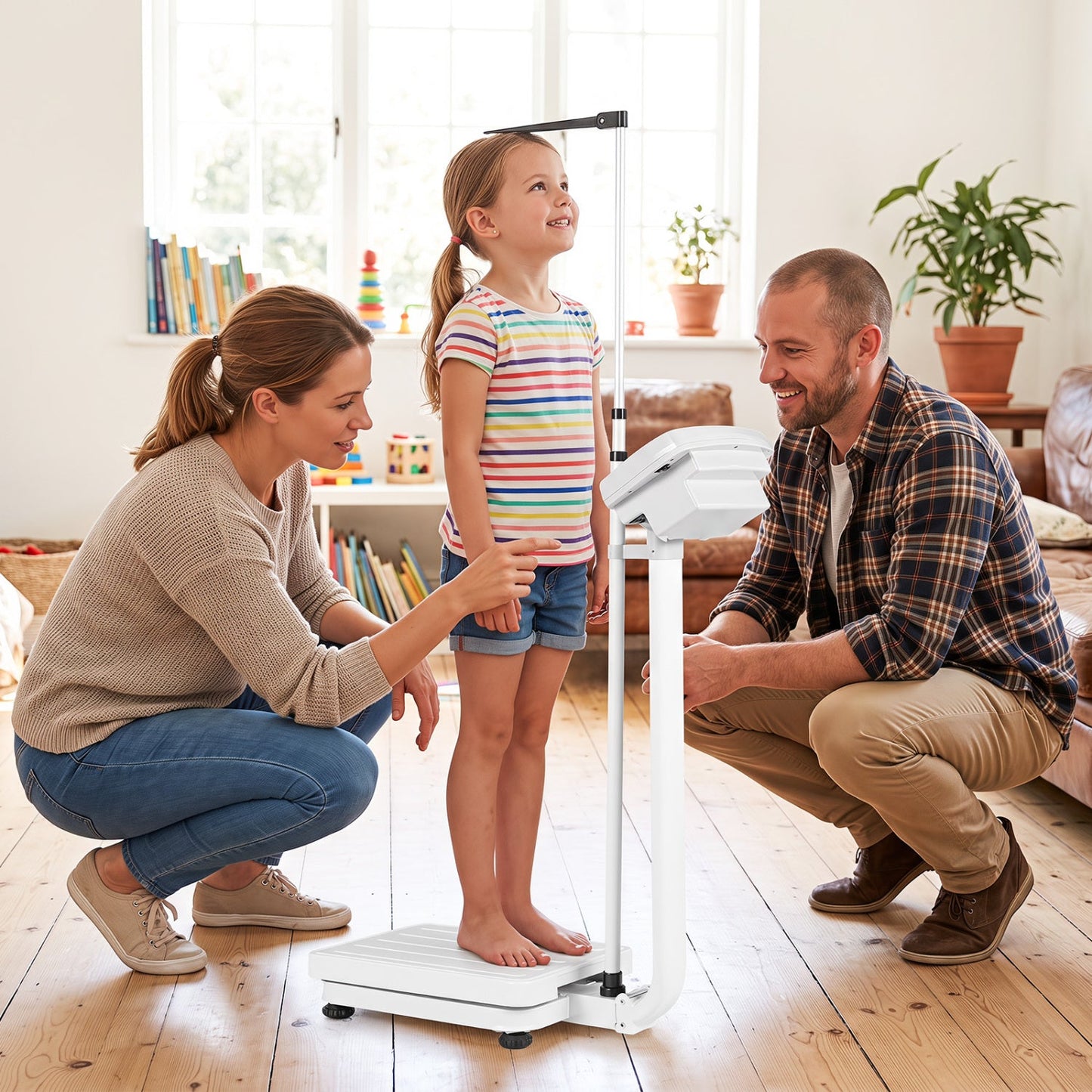 Digital height and weight scale with LED display, 400 lb capacity DirectDeals on Tampa Home & Garden Store