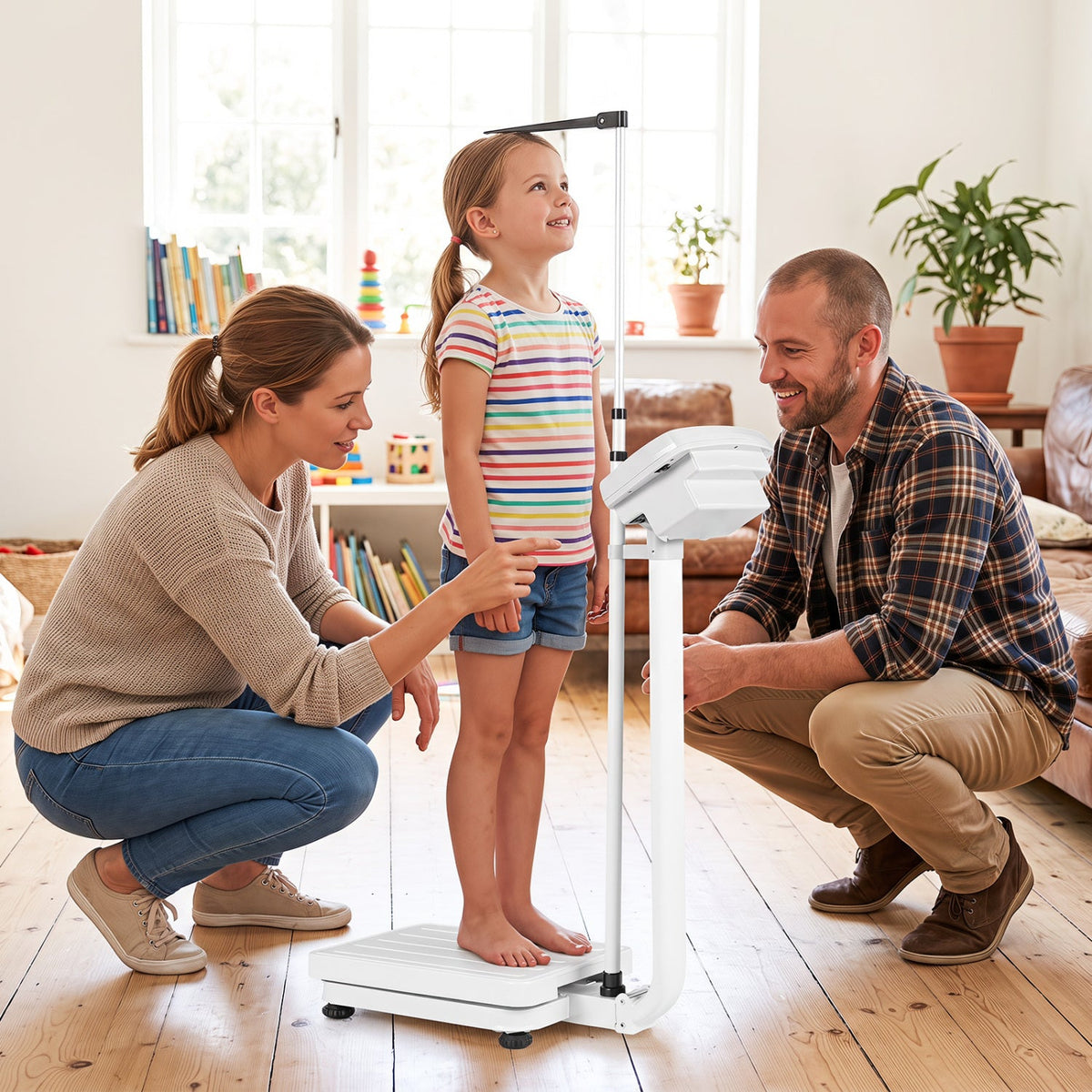 Digital height and weight scale with LED display, 400 lb capacity DirectDeals on Tampa Home & Garden Store