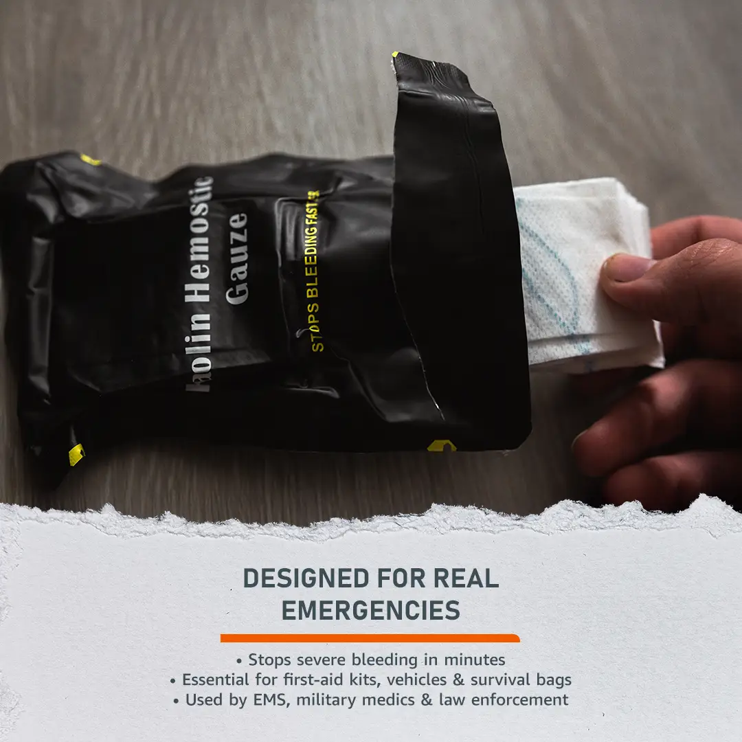 Hemostatic Gauze - Tampa Home & Garden Store