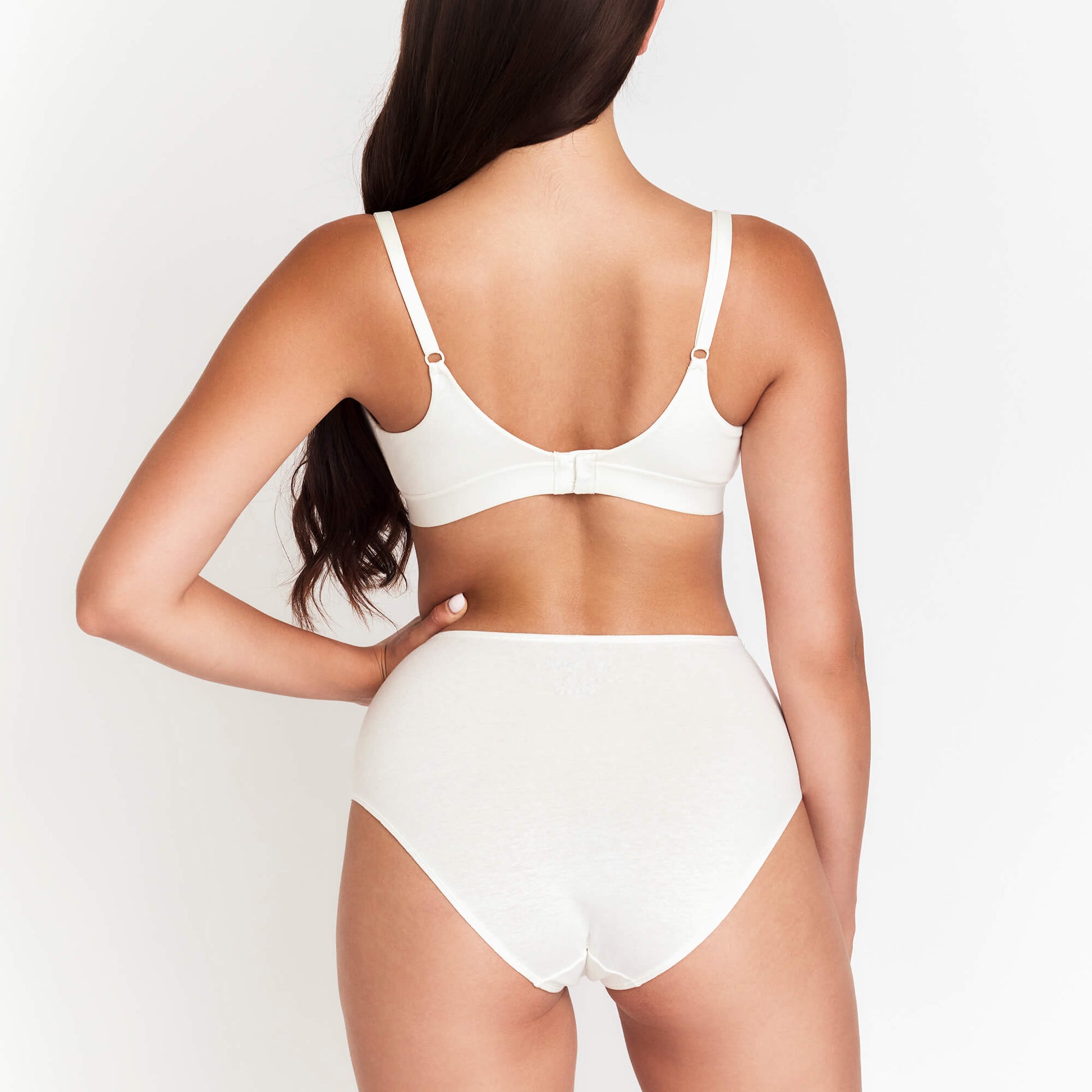 High-Rise Brief white hemp briefs by Net Positive on Tampa Home & Garden Store