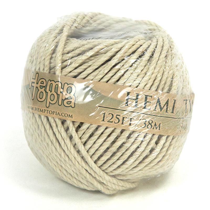 Hemp Twine Thick (125 Ft Roll) - Tampa Home & Garden Store