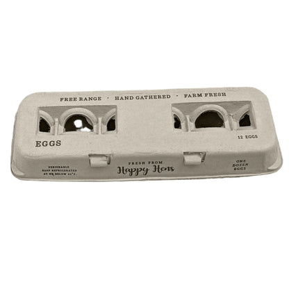 Henlay Blank Stamping Egg Cartons - 25, 90, or 250 - Tampa Home & Garden Store