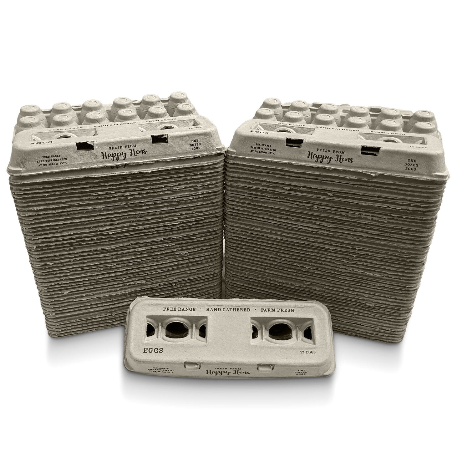 Henlay Blank Stamping Egg Cartons - 25, 90, or 250 - Tampa Home & Garden Store