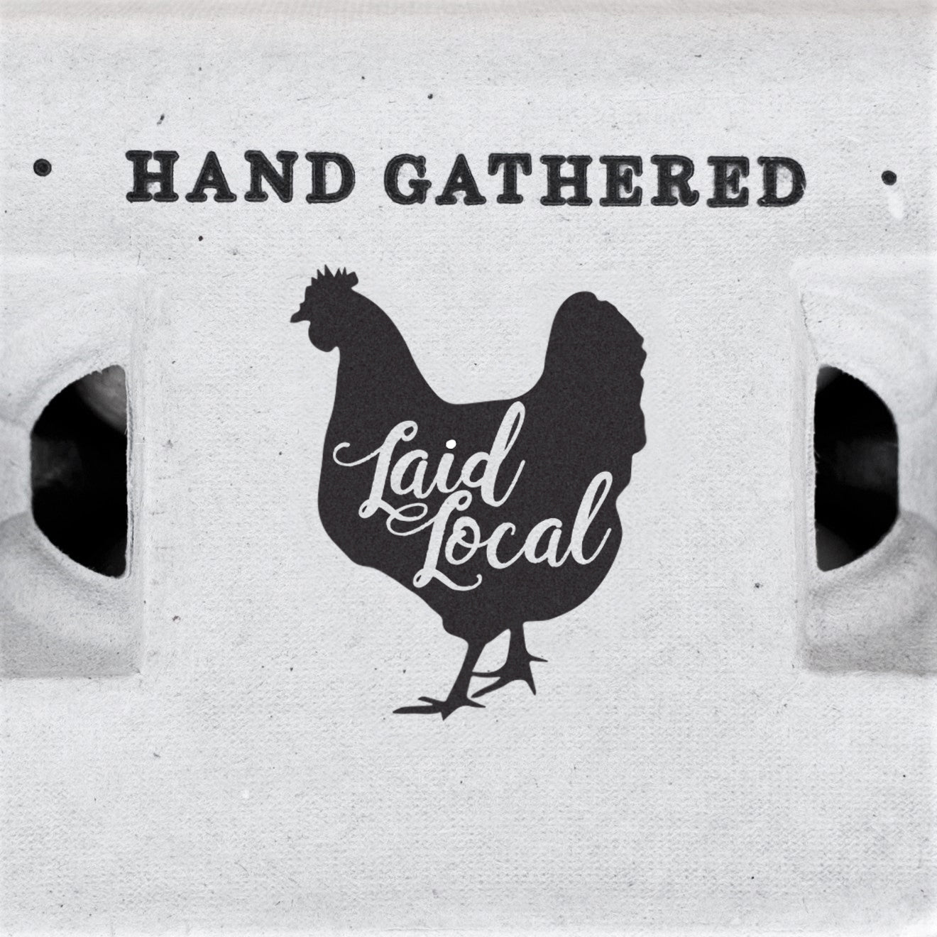 Henlay Laid Local Egg Cartons- Adorable Printed Vintage Design- 25, 90, or 250 - Tampa Home & Garden Store