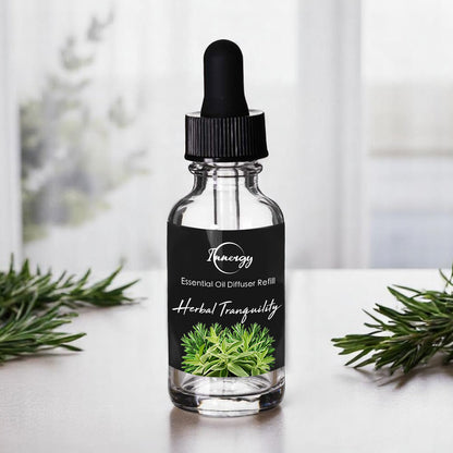 Herbal Tranquility Crystal-Enhanced Oil Diffuser, Car Air Freshener, 8ml - Tampa Home & Garden Store