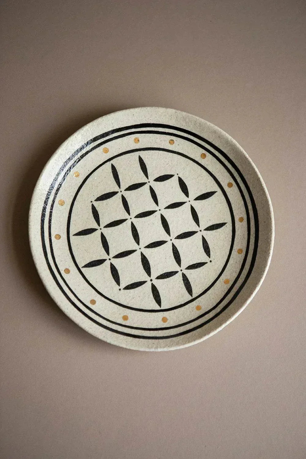 Hand Painted Heritage Dinner Plate for Home