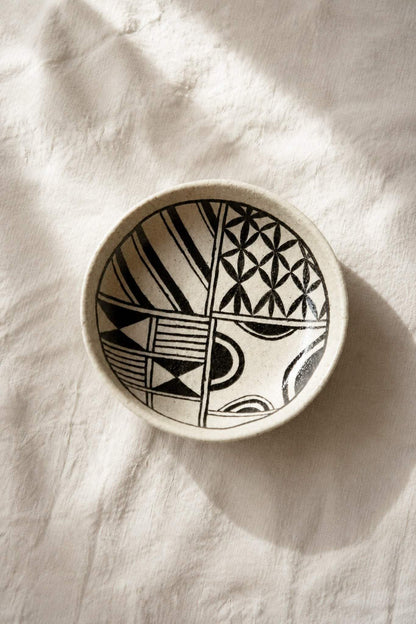 Hand Painted Stoneware Salad Plate and Heritage