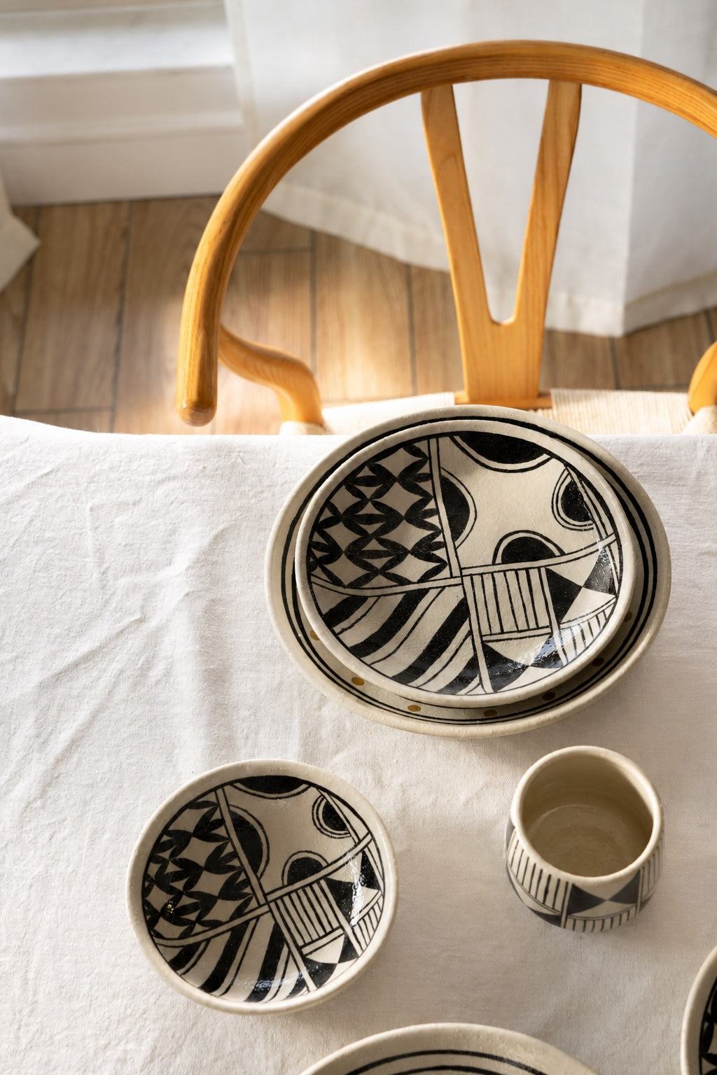 Hand Painted Heritage Dinner Plate for Home