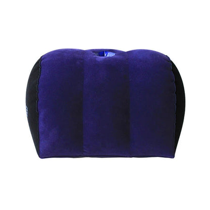 Inflatable wedge pillow purple with black side panels UpTrend Deals adjustable cushion on Tampa Home & Garden Store