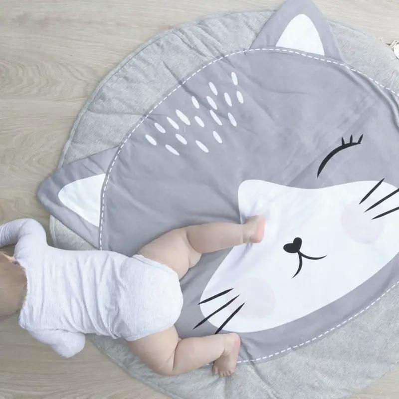 Cotton Baby Play Mat for Newborns and Crawling