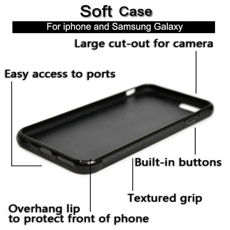 iPhone case Stevvex, black protective liquid silicone back cover with built-in buttons on Tampa Home & Garden Store