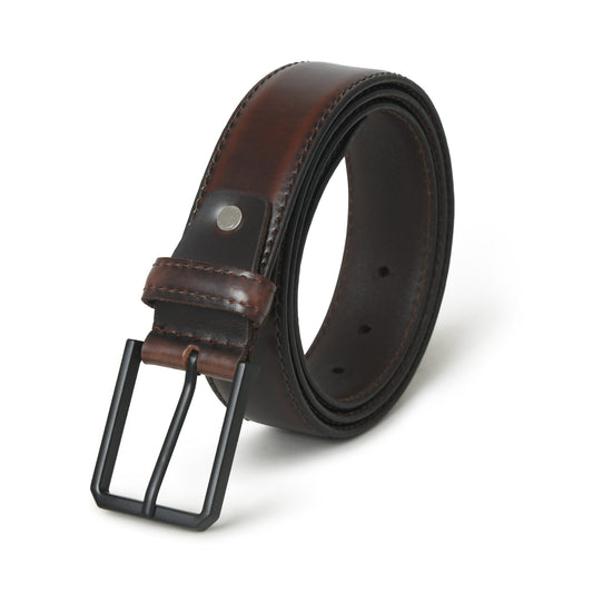 Hickory Brown Leather Belt - Tampa Home & Garden Store
