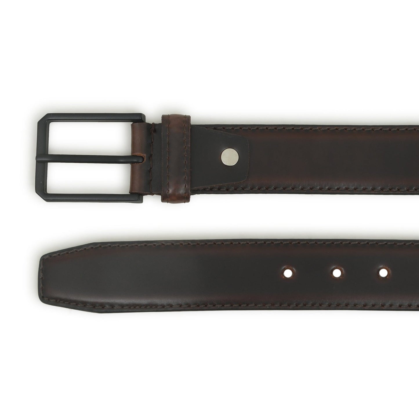 Hickory Brown Leather Belt - Tampa Home & Garden Store