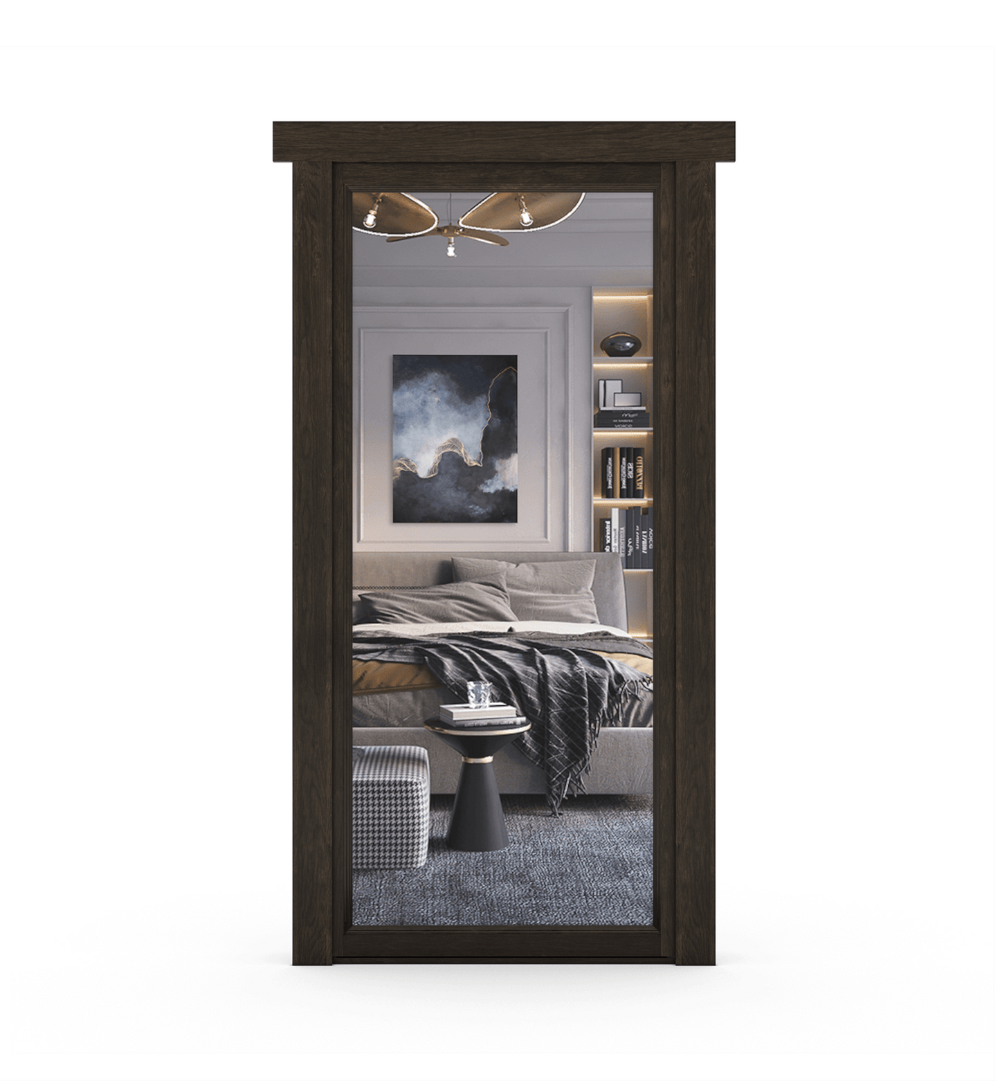 Hidden Alder Mirror Door - Tampa Home & Garden Store