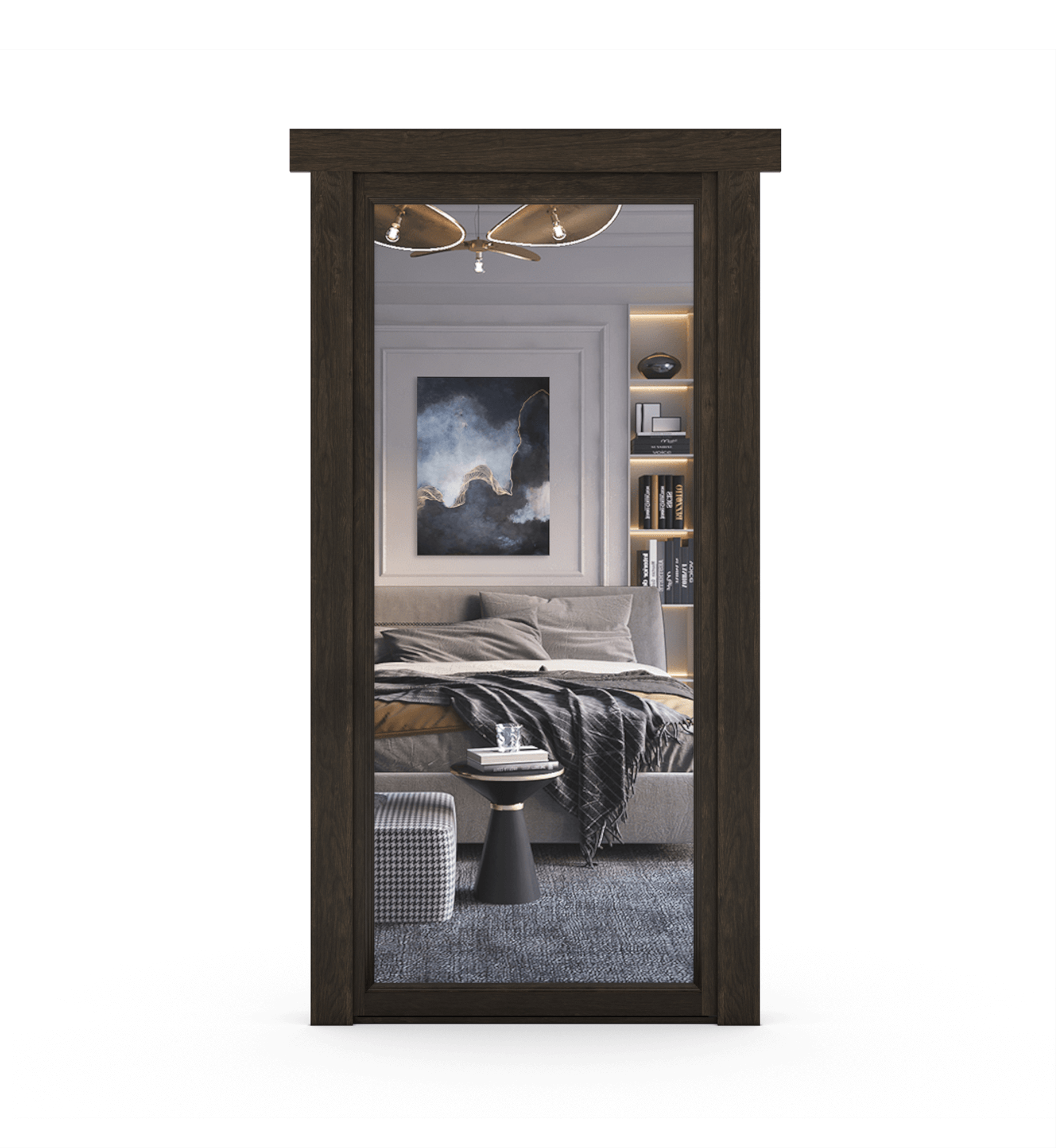 Hidden Alder Mirror Door - Tampa Home & Garden Store