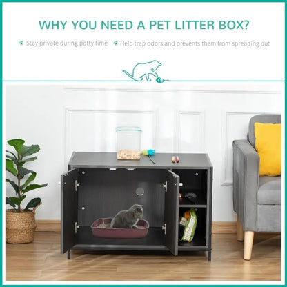 Hidden Cat Litter Box Enclosure - Tampa Home & Garden Store