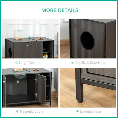 Hidden Cat Litter Box Enclosure - Tampa Home & Garden Store