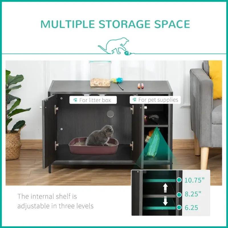 Hidden Cat Litter Box Enclosure - Tampa Home & Garden Store