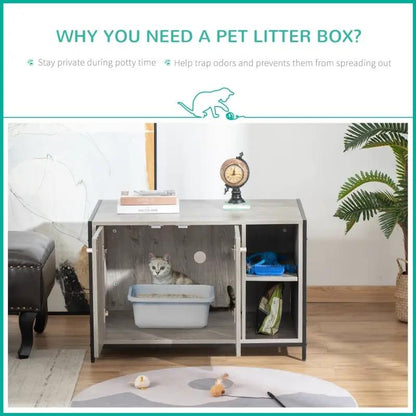Hidden Cat Litter Box Enclosure - Tampa Home & Garden Store