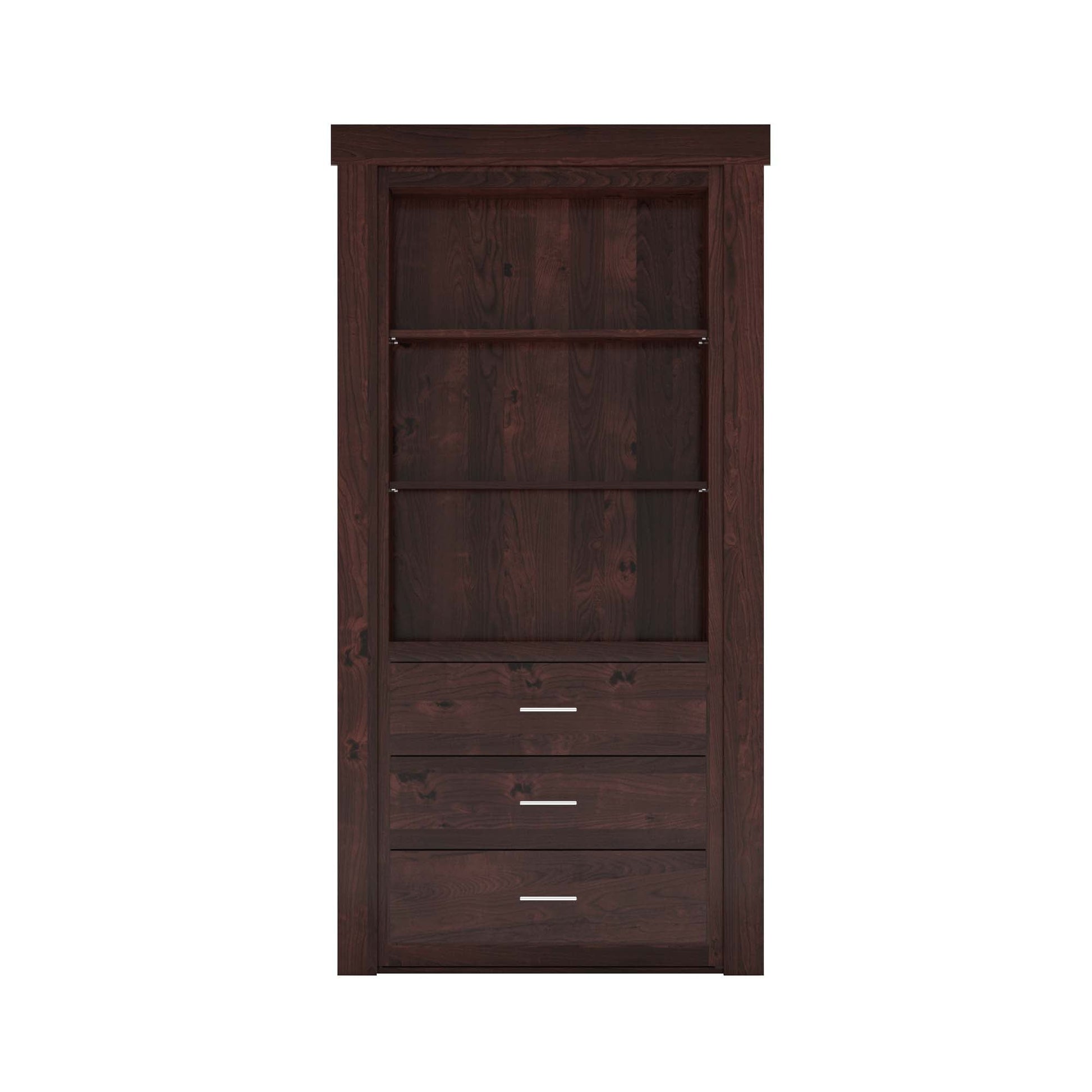 Hidden Flush Mount Knotty Alder Dresser Door - Tampa Home & Garden Store