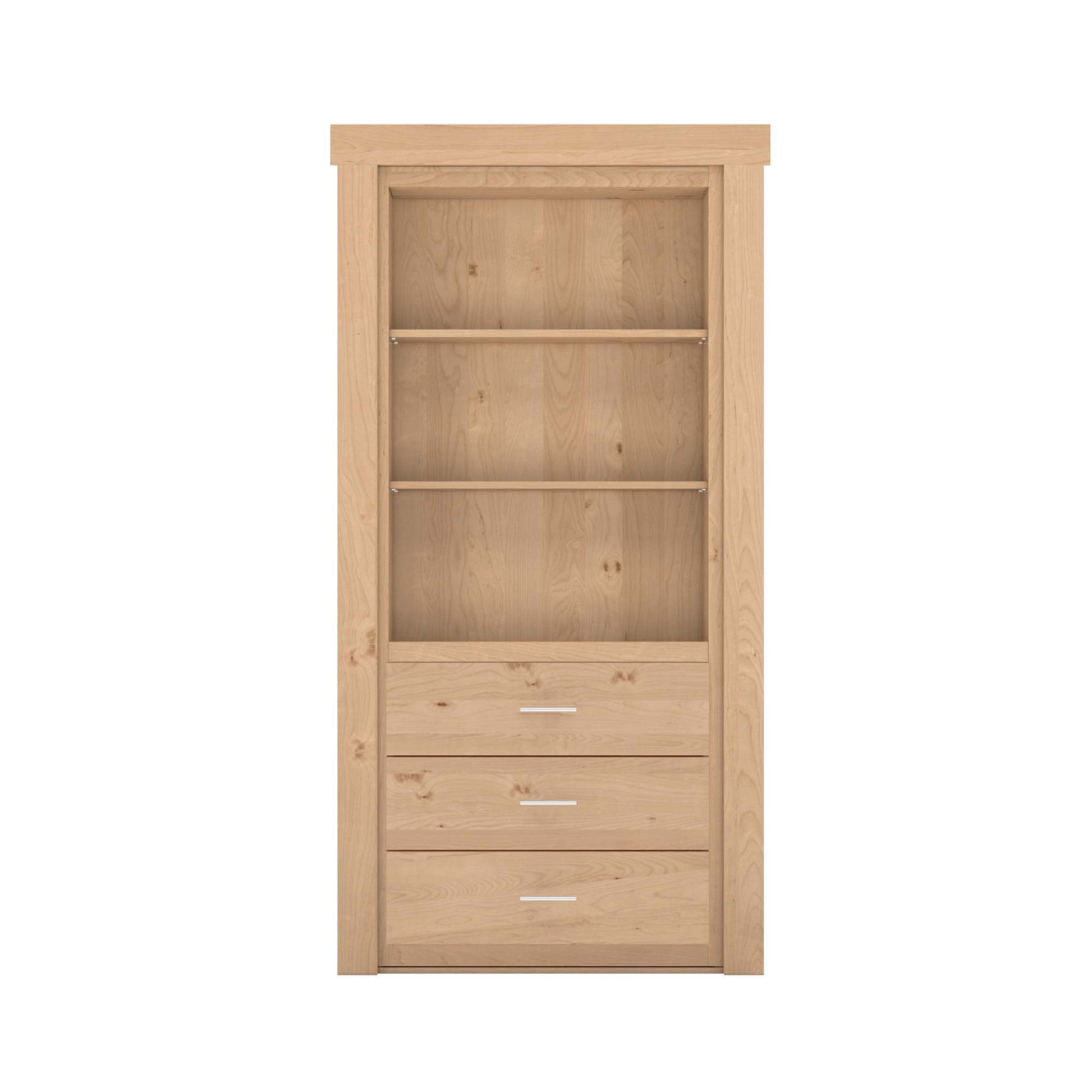 Hidden Flush Mount Knotty Alder Dresser Door - Tampa Home & Garden Store