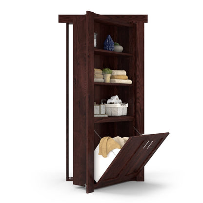 Hidden Flush Mount Knotty Alder Hamper Door - Tampa Home & Garden Store