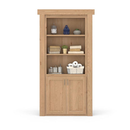 Hidden Flush Mount Knotty Alder Hamper Door - Tampa Home & Garden Store