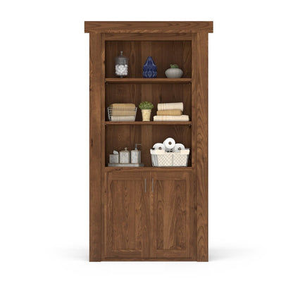 Hidden Flush Mount Knotty Alder Hamper Door - Tampa Home & Garden Store