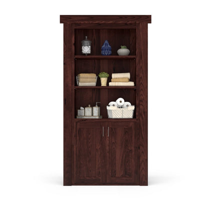Hidden Flush Mount Knotty Alder Hamper Door - Tampa Home & Garden Store