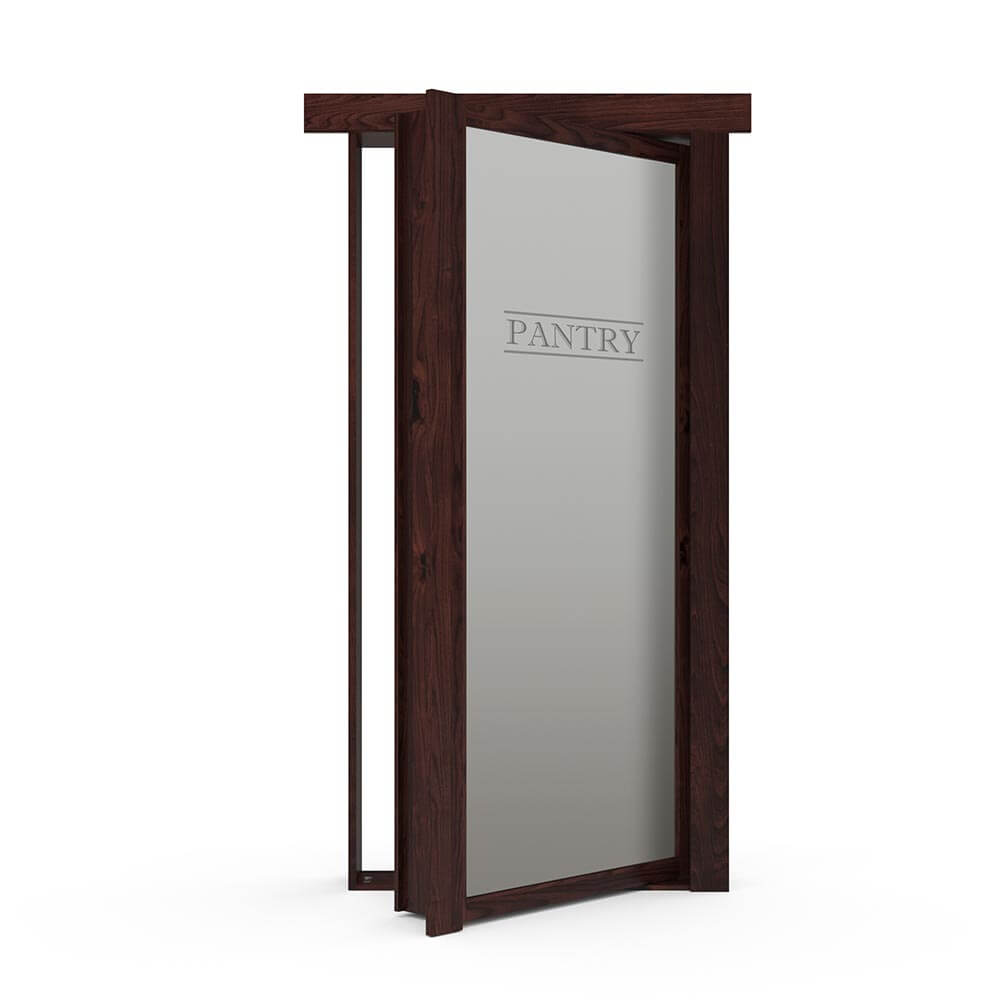 Hidden Flush Mount Knotty Alder Pantry Door - Tampa Home & Garden Store