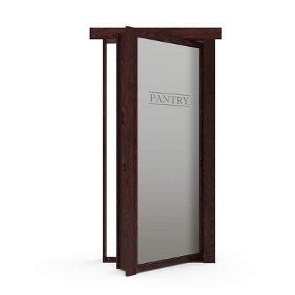 Hidden Flush Mount Knotty Alder Pantry Door - Tampa Home & Garden Store