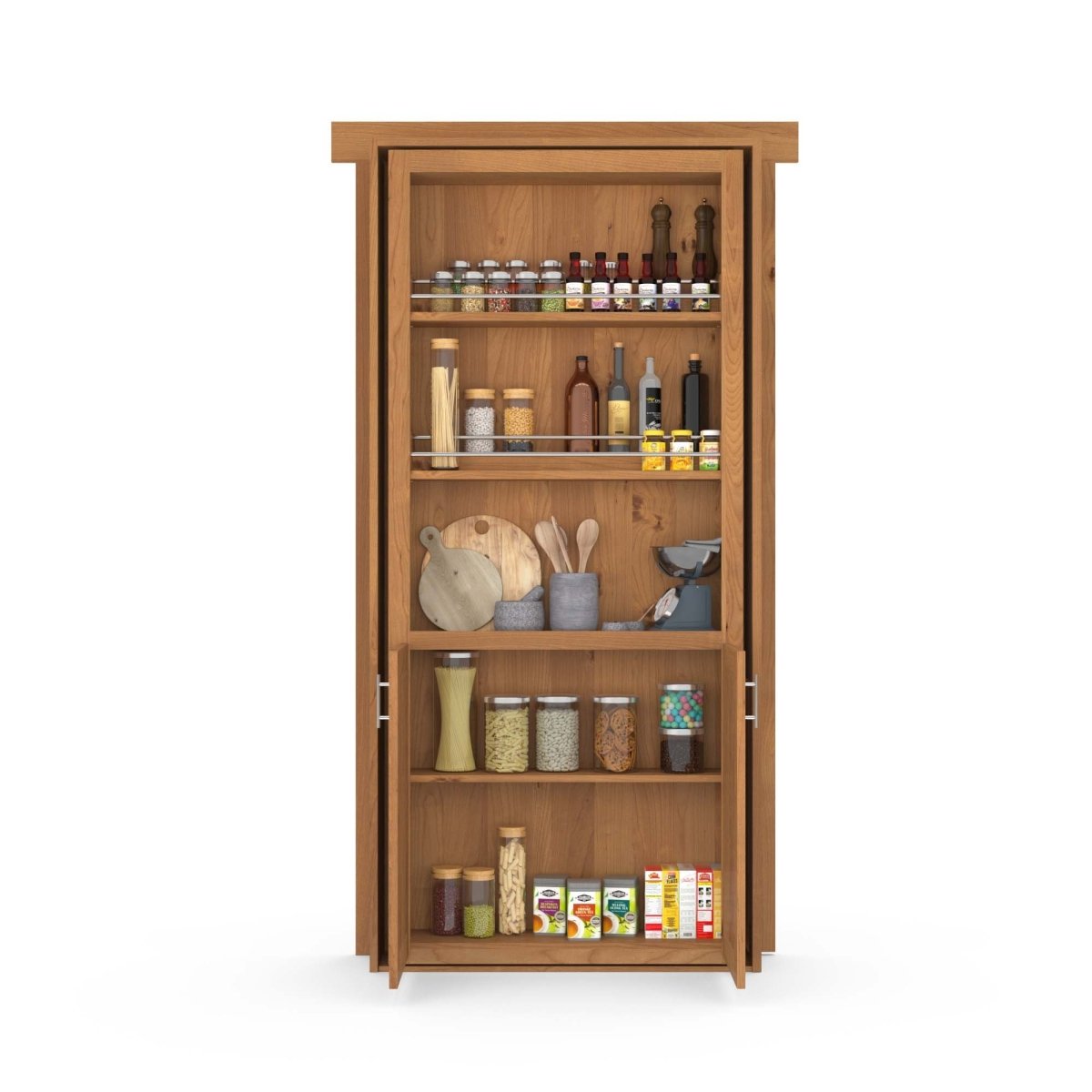 Hidden Flush Mount Knotty Alder Pantry Door - Tampa Home & Garden Store